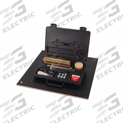 ALLPAX Gasket Cutter Kit: 33 Pieces, Metric, 1/4 in Min Cutting Dia - Extension-Style Gasket Cutters