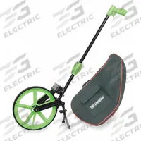 WESTWARD Measuring Wheel: 100,000 m Range, Fixed Handle Handle, Spoked Single Wheel, Rubber Tread (MPN 1EJX7). Key specifications — attr939189: Mechanical Measuring Wheel; attr934748: 1EJX7; attr939173: Batteries Required (Not Included); attr939174: AAA; attr939180: Foldable; attr939193: Metric; attr939172: Surveying; attr939188: Meters.