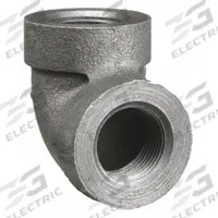 ANVIL Metal Pipe Elbow: 3/8 in x 3/8 in, Female NPT Threaded x Female NPT Threaded, Malleable Iron (MPN 0310500400). Key specifications — Maximum Operating Pressure: 2,000 psi @ 150° F; (DO NOT SEND) Manufacturer Location: Made in USA.