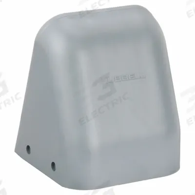 HUBBELL Angle Adapter: 20 A_30 A, Dead End Hub - Back Boxes