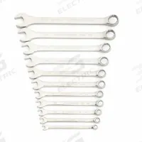 GEARWRENCH Combination Wrench Set: Alloy Steel, Full Polish Chrome, 11 Tools, Std (MPN 81934). Key specifications — attr309520: Full Polish Chrome; attr309519: Alloy Steel; attr324929: GEARWRENCH; attr309522: No; attr309533: Yes.