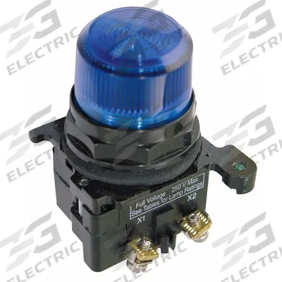 EATON Pilot Light: 30 mm Panel Mounting Size, Blue, LED - LED Pilot-Lights