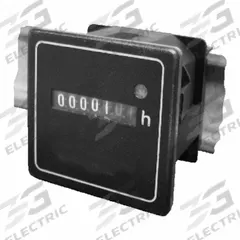 TRUMETER Electromechanical Hour Meter: Hour Meters, Front Panel Mounting, Analog, 90 V AC – 120 V AC (MPN HMA461/120VAC/60HZ). Key specifications — Mounting Style: Flush; Standards: UL; Bezel Face Shape: Square; Brand: TRUMETER; Manufacturer Part Number: HMA461/120VAC/60HZ; Meter Type_Broad: Analog.