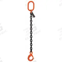 STREN-FLEX Chain Sling: 9/32 in Chain Trade Size, 100 Chain Grade, Latching Hook, Alloy Steel, Fixed (MPN SF0908G10SOL). Key specifications — Hook Type Included: Latching Hook; Brand: STREN-FLEX.