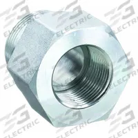 PARKER Metal Pipe Straight: Straight, Carbon Steel, 3/4 in x 1/2 in, 4,500 psi (MPN RI3/4EDX1/2CF). Key specifications — Pipe Fitting Material: Carbon Steel; Brand: PARKER; Maximum Operating Pressure: 4,500 psi; Connector Type: Adapter; (DO NOT SEND) Manufacturer Location: Globally Sourced; Fitting Pipe Size: 3/4 in x 1/2 in.