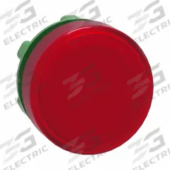 SCHNEIDER ELECTRIC Pilot Light Head: 22 mm Panel Mounting Hole Dia, Red, Smooth, LED, XB5 Series (MPN ZB5AV043). Key specifications — Brand: SCHNEIDER; Compatible Lamp Module Type: Universal LED Module; Compatible with Series: XB5.