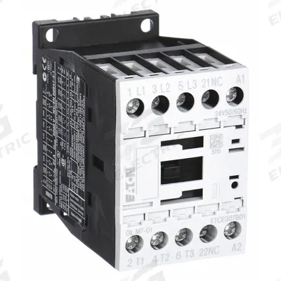 Siemens Magnetic Contactor: 3 Poles, 24V DC, 16 A - Safety Contactors