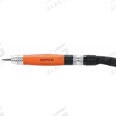 CLECO Air Pencil Grinder: 0.1 hp, 60,000 RPM Max, Rear Exhaust Location, Ball - 3mm Collet Pencil Grinder Kits