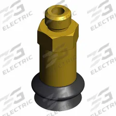 SMC Vacuum Pad: Bellows, M5 x 0.8, 8 mm Pad Dia, Silicone, Black, 40, 20 mm Pad Ht, ZPT (MPN ZPT08BS-A5). Key specifications — attr1019101: ZPT08BS-A5; attr1019103: SMC; attr1019107: 40.