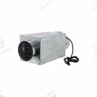 In-Line Duct Fan: 140 cfm Max., 6 in Duct, 34 W, 120V AC, 1 Ph, 60 Hz Freq, Galvanized Steel (MPN FAPV-L). Key specifications — Includes: Power Cord; Brand: FIELD CONTROLS; Speed Controllable: Yes; Blade Material: ABS Plastic; High-Efficiency Motor: Yes; Nameplate Voltage: 120V AC; Number of Speeds: Variable; Airflow @ 0.000 in SP - Range: 0 to 249 cfm.