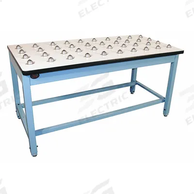 PRO-LINE Workbench: Fixed Ht, Laminate, 60 in x 30 in, 1,000 lb Overall Load Capacity - Ball Transfer Workbenches