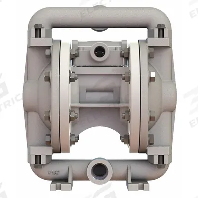 VERSAMATIC Double Diaphragm Pump: 316 Stainless Steel Body, 1/2 in, NPT Connection - Stainless Steel Housing AODD Pumps