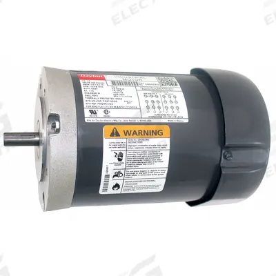 Dayton General Purpose Motor: C-Face Mount, Open Drip Proof, 1/3 hp, 230/460V AC - C-Face 3-Phase General Purpose AC Motors