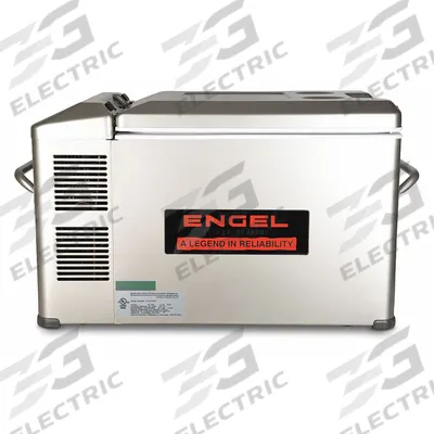 ENGEL Marine Chest Cooler: Silver, 34 qt Cooler Capacity - Refrigerated Chest Coolers