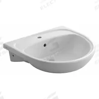 AMERICAN STANDARD Bathroom Sink: Mezzo™, White, Fireclay China, 22 in Overall Lg, 1 Faucet Holes (MPN 9960001.020). Key specifications — Series: Mezzo™; Includes: Rear Overflow, Space Saving Design, Recessed Self-Draining Deck, Barrier Free Design, Self Rimming with Sealant, Mounting Kit, Cutout Template; Color: White; Brand: AMERICAN STANDARD; Sink Type: Bathroom; Material: Fireclay China; Sink Material: Ceramic.