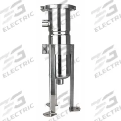 PENTAIR/PENTEK Bag Filter Housing: 304 Stainless Steel, Bag Trade Size 3, 1 in, NPT, 25 gpm, 125 psi (MPN ES31NA410-75). Key specifications — Brand: PENTAIR/PENTEK; Cover Type: Band Clamp.