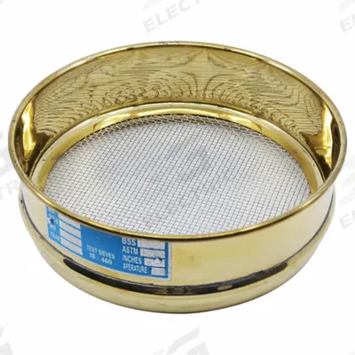 EISCO SCIENTIFIC Standard Stainless Steel Cloth Test Sieve: Stainless Steel - Standard Stainless Steel Cloth Test Sieves