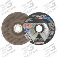 WALTER SURFACE TECHNOLOGIES Depressed Center Grinding Wheel: Type 27, 4 1/2" x 1/4" x 7/8", 24 Grit (MPN 08H450). Key specifications — Series: HP XX; Brand: WALTER SURFACE TECHNOLOGIES.