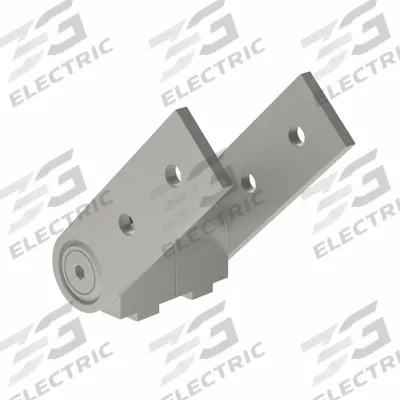 FATH INC. Pivot Joint: 90 mm x 45 mm, 45 Series, For 10 mm Slot Wd, Silver, Aluminum - Structural Pivot Joint Assemblies