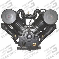 CHICAGO PNEUMATIC Air Compressor Pump: Splash Lubricated, 2 Stage, 10 hp, 35.0 cfm @ 175 psi (MPN 1312202700). Key specifications — attr51096: 35.0 cfm @ 175 psi; attr51094: Yes; attr51077: 1312202700; attr51080: CHICAGO PNEUMATIC.