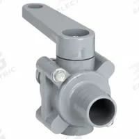 APPROVED VENDOR Manual Two-Way Ball Valve: 3/4 in, PVC, Straight, Barb x Barb, Full Port Ball Port (MPN 2277290). Key specifications — Brand: APPROVED VENDOR; Handle: Lever.