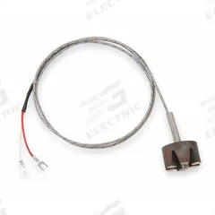 TEMPCO Magnet Thermocouple: 32°F to 2,300°F /0°C to 1,260°C, Type K, For Solids/Surfaces Media Type (MPN TMW00019). Key specifications — Brand: TEMPCO; Cable Material: FEP Teflon with Stainless Steel Braid; Cable Length: 6 ft; Accuracy: ±2.2 °C or ±0.75 %, Whichever is Greater; Process Mounting Connection: Magnet; Maximum Wire Gauge: 0.25 mm.