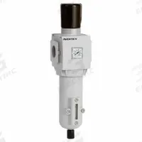 NUMATICS Filter Regulator: 653 Series, 1 in NPTF, 5 micron, 145 psig Max Op Pressure, Aluminum (MPN 8653APBM6FA00HN). Key specifications — attr109419: NUMATICS; attr109429: Aluminum; attr109435: Semi-Automatic/Manual Drain; attr109463: Yes; attr109467: NBR/FKM; attr109468: 653.