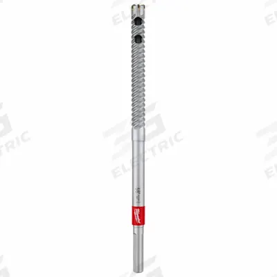MILWAUKEE Rebar Cutter Drill Bit: 5/8 in Drill Bit Size, 10 in Max Drilling Dp - 3-Flat-Shank Rebar Cutting Drill Bits