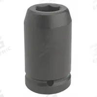 PROTO Impact Socket: 1 in Drive Size, Metric, 75 mm Socket Size, 6-Point, Deep, 5 1/4 in Overall Lg (MPN J10075ML). Key specifications — attr1215501: PROTO; attr1215515: Black Oxide; attr1215518: 75 mm.