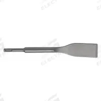 BOSCH Chisel Bit: 1 1/2 in Head Wd, 10 1/2 in Overall Lg, 25/64 in Shank Dia (MPN HS1465). Key specifications — attr253714: Tile Removal; attr277143: BOSCH.