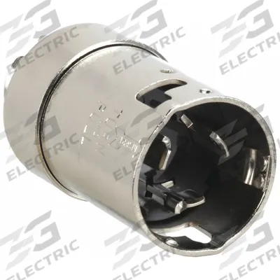 BRYANT Locking Plug: Non-NEMA, Silver, 125/250V AC, 50 A, 3 Pole - General Purpose Plugs