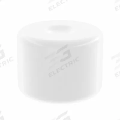 OILITE Sleeve Bearing: Acetal, 1/8 in Bore, 1/2 in OD, 3/8 in Overall Lg, White - Wet-Environment Plastic Sleeve Bearings