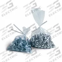 APPROVED VENDOR Open-Ended Poly Bag: Light-Duty, Linear Low Density Polyethylene (LLDPE), 250 PK (MPN 20F-2836). Key specifications — Color: Clear; Package Configuration: Bag.