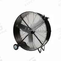 TPI COMMERCIAL Portable Fan: 2 Speeds, Commercial, Single Phase (MPN CPB36-D). Key specifications — Brand: TPI COMMERCIAL; Number of Speeds: 2; Product Type: Circulating Fan; Blade Material: Steel; Voltage: 120V; Application: Commercial; Phase: Single.