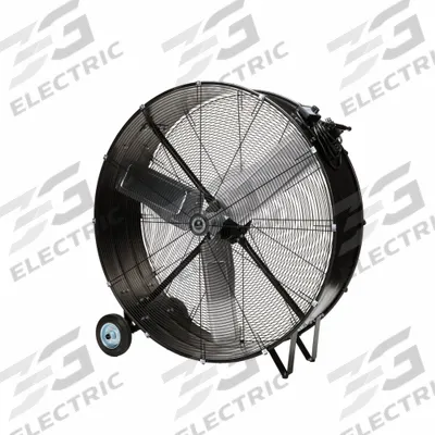 TPI COMMERCIAL Portable Fan: 2 Speeds, Commercial - Office Floor Fans