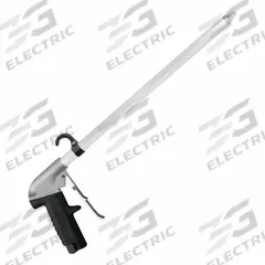 GUARDAIR Air Gun: Pistol-Grip Grip, Aluminum, 3/8 in Female NPT, 1 Nozzle(s), Straight, Focused (MPN U80LJ036AA2). Key specifications — attr1328526: Aluminum; attr1328500: Extension and Nozzle; attr1328508: GUARDAIR; attr1328515: No; attr1328533: Yes.