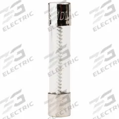 BUSSMANN Fuse: MDL Series, Time-Delay, 6.25 A, 250 V AC, 1/4 in x 1 1/4 in (MPN BK/MDL-6-1/4-R). Key specifications — Brand: BUSSMANN; Series: MDL.