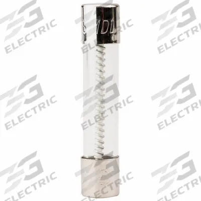 BUSSMANN Fuse: MDL Series, Time-Delay, 6.25 A, 250 V AC - Time-Delay Cylindrical Fuses