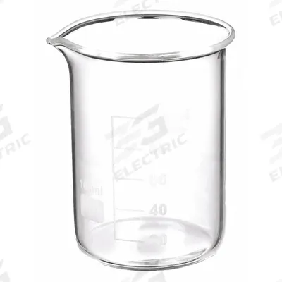 APPROVED VENDOR Beaker: 100 mL, 3.4 fl oz, Low Form, Colorless, Glass - Low Form Glass Beakers