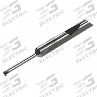 MICRO 100 Grooving Tool: 0.1875 in Shank Dia., Right Hand, 1.500 in Overall Lg (MPN QMFR-020-250-080X)