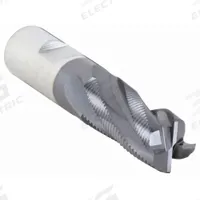 CLEVELAND Roughing End Mill: Cobalt, TiCN Coated, 4 Flute, Fine Pitch, 3/4" Mill Dia, 3" LOC (MPN C30985)