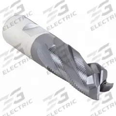 CLEVELAND Roughing End Mill: Cobalt, TiCN Coated, 4 Flute, Fine Pitch, 3/4" Mill Dia, 3" LOC (MPN C30985)