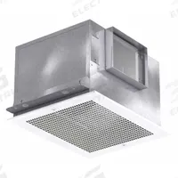 Bath Exhaust Fan: Ceiling, 685 cfm Max, 9.5 sones, 2 Speed, Rectangular Duct (MPN 60KU33). Key specifications — Brand: DAYTON; Nameplate Voltage: 120V AC; Sensor Type: None; Duct Shape: Rectangular; Heater: Without Heater; Includes: Vari-Green EC Motor; Mounting Location: Ceiling; Mounting Type: Adjustable Brackets.