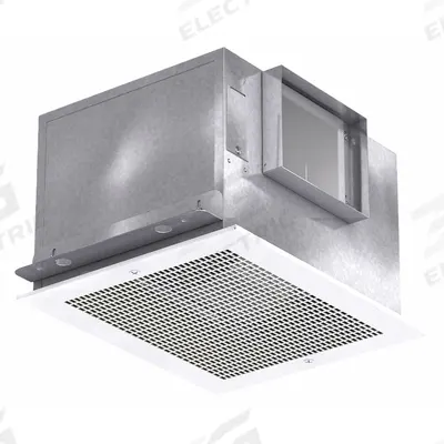 Dayton Bath Exhaust Fan: Ceiling, 685 cfm Max, 9.5 sones, 2 Speed - Standard Bathroom Exhaust Fans