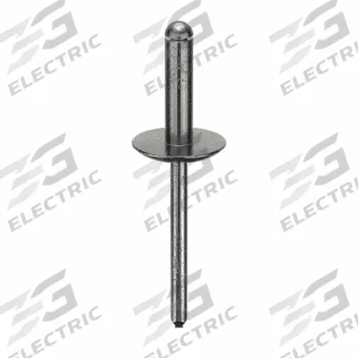APPROVED VENDOR Blind Rivet,2 1/24" L,0.188" dia,PK250: Inch, 2 3/64 in Overall Lg, 45/64 in Body Lg - Large Flange Blind Rivets