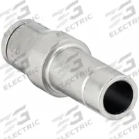 LEGRIS Push-Fit Adapter Fitting: 3/8 in OD Size, Push-to-Connect x Push-to-Connect, Brass, Silver (MPN 3666 60 62). Key specifications — Brand: LEGRIS; Thread Size A: M10.