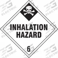 STRANCO INC DOT Container Placard: Inhalation Hazard, 10 3/4 in x 10 3/4 in, Placard, 10 PK (MPN DOTP-0107-V10). Key specifications — Brand: STRANCO INC; Message: Inhalation Hazard.