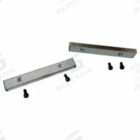 PALMGREN Standard Jaw Plate Kit: Steel, For 4 in Vise Jaw Wd, Fasteners, Works with 814KK3, 9629744 (MPN 965079001). Key specifications — attr865132: Fasteners; attr867042: 814KK3; attr867043: 9629744; attr663946: PALMGREN; attr923123: Steel.