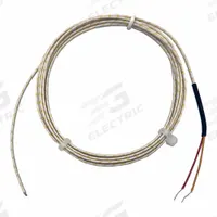 DAYTON Thermocouple Wire Probe: -325°F to 1,600°F /-200°C to 871°C, ±0.4%/±1.1°C Accuracy, Type K (MPN 826Y38). Key specifications — Brand: DAYTON; Cable Material: Fiberglass; Cable Length: 72 in; Accuracy: ±1.1 °C; Process Mounting Connection: Weld; Maximum Wire Gauge: 20 AWG.