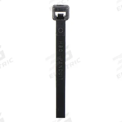 PANDUIT Cable Tie: 14 1/2 in Nominal Lg, 4 in Nominal Max. Bundle Dia., 0.14 in Wd - All Purpose Nylon Cable Ties